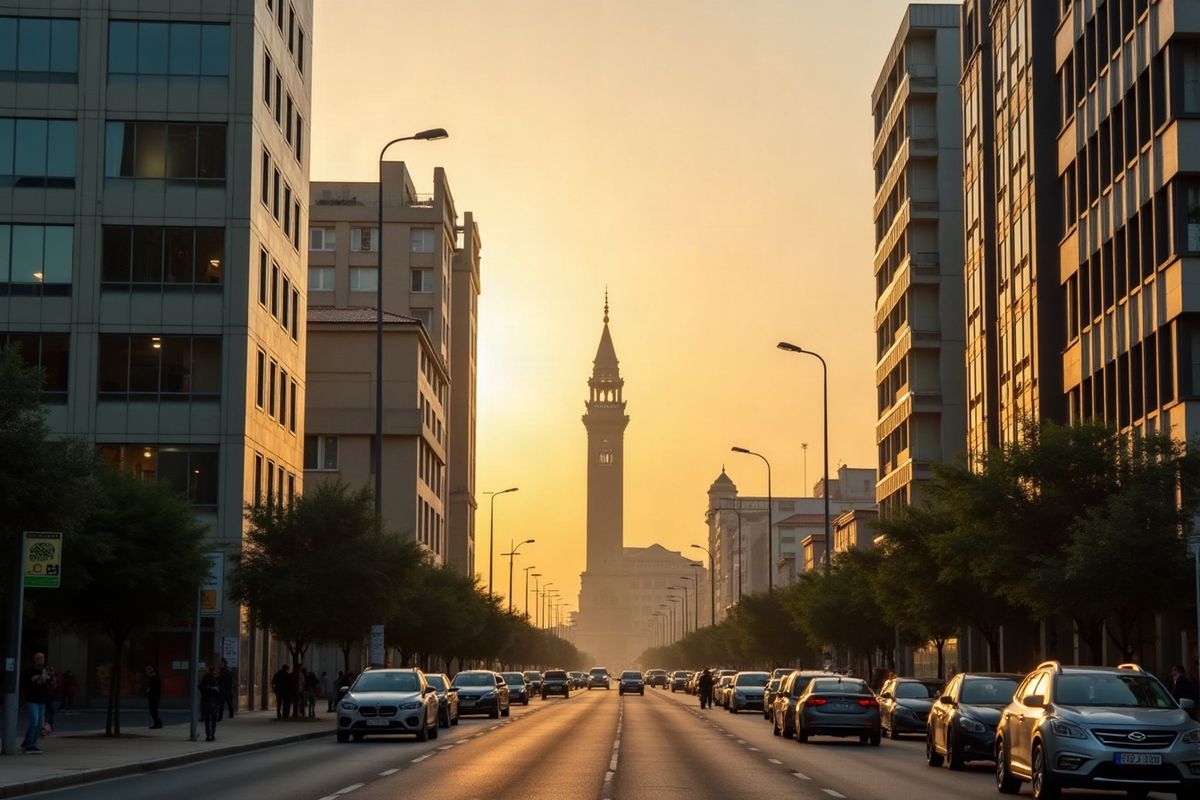 Quartier des affaires de Casablanca