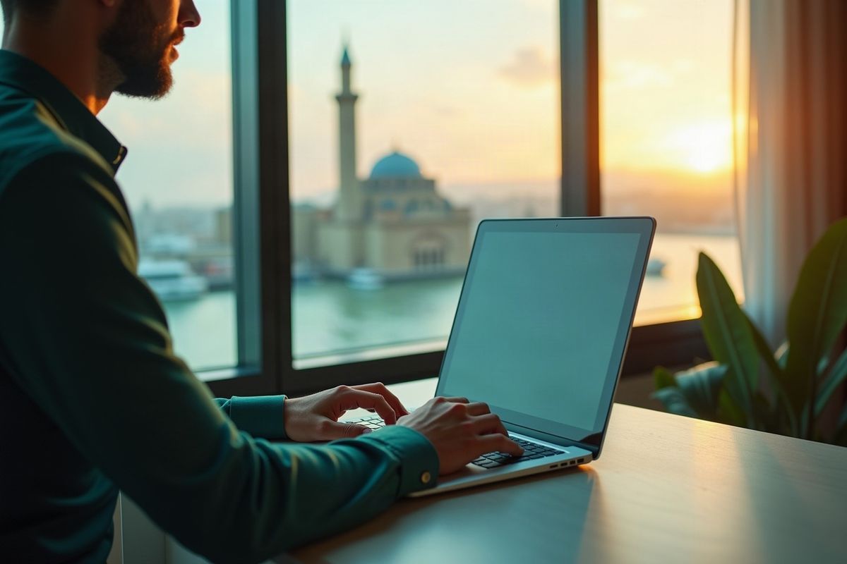 Agence web à Casablanca — consultants Rankly Media au travail
