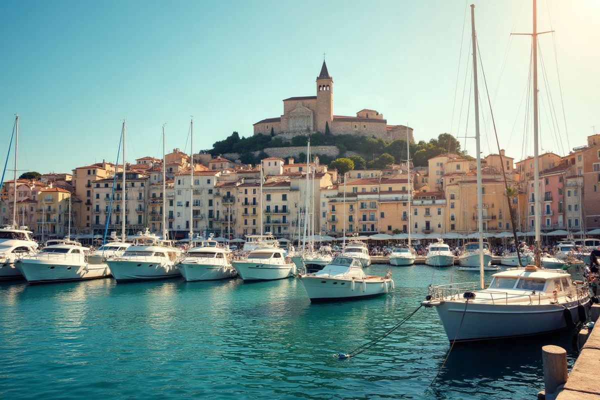 Vieux-Port de Marseille et Notre-Dame de la Garde