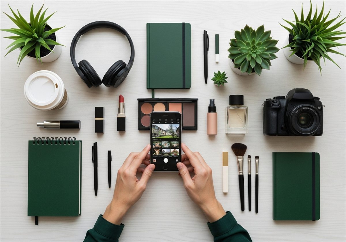 User-generated content clips prepared for paid social ads